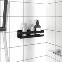 Vidaxl - Duschablage Mattschwarz 23x6,5x6 cm Gebürsteter Edelstahl 304 161214 Vidaxl - Duschablage Mattschwarz 23x6,5x6 cm Gebürsteter Edelstahl 304 161214 von VIDAXL