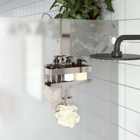 Duschcaddy Hängend Gebürsteter Edelstahl 304 Vidaxl von VIDAXL