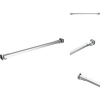 Duschkabinen & -türen - Living Duschwand-Stabilisierungsstange Edelstahl 47,5 cm von VIDAXL