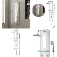 Vidaxl - Duschpaneel 25x43x110 cm Silber - Duschkabine - Duschkabinen - Home & Living Vidaxl - Duschpaneel 25x43x110 cm Silber - Duschkabine - Duschkabinen - Home & Living von VIDAXL