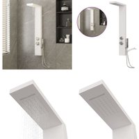 Vidaxl - Duschpaneel-System Aluminium Weiß - Duschpaneel - Duschpaneele - Home & Living Vidaxl - Duschpaneel-System Aluminium Weiß - Duschpaneel - Duschpaneele - Home & Living von VIDAXL