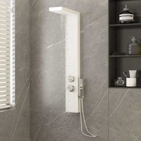 Duschpaneel-System Aluminium Weiß Vidaxl Duschpaneel-System Aluminium Weiß Vidaxl von VIDAXL