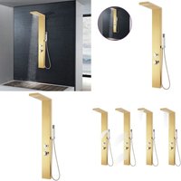 Vidaxl - Duschpaneel-System Edelstahl 201 Golden - Dusche - Duschen - Home & Living Vidaxl - Duschpaneel-System Edelstahl 201 Golden - Dusche - Duschen - Home & Living von VIDAXL