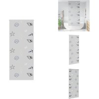 Vidaxl - Duschrollo 100x240 cm Stoffbreite 96 cm - Duschrollo - Duschrollos - Duschvorhang - Dusche Rollo von VIDAXL