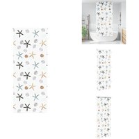 Vidaxl - Duschrollo 110x240 cm Stoffbreite 106 cm - Duschrollo - Duschrollos - Duschvorhang - Dusche Rollo von VIDAXL