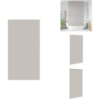 Vidaxl - Duschrollo 120x240 cm Stoffbreite 116 cm - Duschrollo - Duschrollos - Duschvorhang - Dusche Rollo von VIDAXL