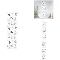 Vidaxl - Duschrollo 70x240 cm Stoffbreite 66 cm - Duschrollo - Duschrollos - Duschvorhang - Dusche Rollo von VIDAXL