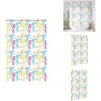 Vidaxl - Duschrollo mit Kassette 150x240 cm Stoffbreite 146 cm - Duschrollo - Duschrollos - Duschvorhang - Dusche Rollo von VIDAXL