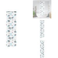 Vidaxl - Duschrollo mit Kassette 80x240 cm Stoffbreite 76 cm - Duschrollo - Duschrollos - Duschvorhang - Dusche Rollo von VIDAXL