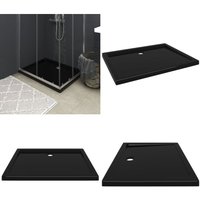 Duschtasse abs Rechteckig Schwarz 70x90 cm - Duschwanne - Duschwannen - Home & Living - Schwarz Duschtasse abs Rechteckig Schwarz 70x90 cm - Duschwanne - Duschwannen - Home & Living - Schwarz von VIDAXL