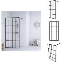 Duschwand für Walk-in Dusche Klares Sicherheitsglas 118x190 cm - Duschwand - Walk-in Dusche - Sicherheitsglas - Duschkabine - Duschabtrennung von VIDAXL