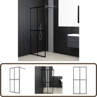 Vidaxl - Duschwand für Walk-in Dusche Klares Sicherheitsglas 90x195 cm - Duschwand - Walk-in Dusche - Sicherheitsglas - Duschkabine - Duscharmatur von VIDAXL