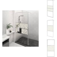 Duschwand mit Ablage für Walk-In-Dusche Chrom 80x195 cm esg - Duschwand - ESG-Glas - Walk-In-Dusche - Dusche - Badezimmersanierung Duschwand mit Ablage für Walk-In-Dusche Chrom 80x195 cm esg - Duschwand - ESG-Glas - Walk-In-Dusche - Dusche - Badezimmersanierung von VIDAXL