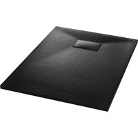 Bonnevie - Duschwanne smc Schwarz 100×70 cm vidaXL675478 von BONNEVIE