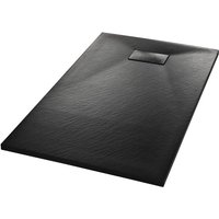 Bonnevie - Duschwanne smc Schwarz 120×70 cm vidaXL217442 von BONNEVIE