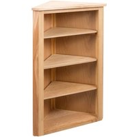 Eckregal 59x36x100 cm Massivholz Eiche Vidaxl von VIDAXL