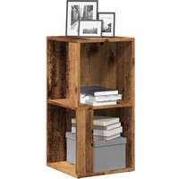 Eckregal Altholz-Optik 33x33x67 cm Holzwerkstoff Vidaxl 265934 von VIDAXL