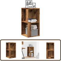 Eckregal Altholz-Optik 33x33x67 cm Holzwerkstoff - Vidaxl Eckregal Altholz-Optik 33x33x67 cm Holzwerkstoff - Vidaxl von VIDAXL