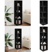 Vidaxl - Eckregal Schwarz 33x33x132 cm Holzwerkstoff - Eckregal - Regalsystem - Wohnraumorganisation - Stauraum - Schwarz - Home & Living Vidaxl - Eckregal Schwarz 33x33x132 cm Holzwerkstoff - Eckregal - Regalsystem - Wohnraumorganisation - Stauraum - Schwarz - Home & Living von VIDAXL