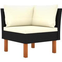 Ecksofa Poly Rattan und Eukalyptus Massivholz Vidaxl Ecksofa Poly Rattan und Eukalyptus Massivholz Vidaxl von VIDAXL
