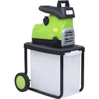 Elektrischer Gartenhäcksler mit Auffangbox 2800 w Vidaxl Elektrischer Gartenhäcksler mit Auffangbox 2800 w Vidaxl von VIDAXL