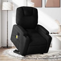 Elektrischer Massagesessel mit Aufstehhilfe Schwarz Stoff - Vidaxl Elektrischer Massagesessel mit Aufstehhilfe Schwarz Stoff - Vidaxl von VIDAXL