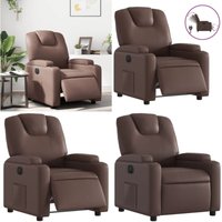 Elektrischer Relaxsessel Braun Kunstleder - Fernsehsessel - Relaxsessel - Elektrisch Verstellbar - Lederlook - Braun - Home & Living Elektrischer Relaxsessel Braun Kunstleder - Fernsehsessel - Relaxsessel - Elektrisch Verstellbar - Lederlook - Braun - Home & Living von VIDAXL