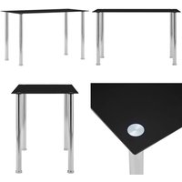 Esstisch Schwarz 120 x 60 x 75 cm Hartglas - Esstisch - Glastisch - Edelstahltisch - Moderner Esstisch - Schwarzer Esstisch - Home & Living Esstisch Schwarz 120 x 60 x 75 cm Hartglas - Esstisch - Glastisch - Edelstahltisch - Moderner Esstisch - Schwarzer Esstisch - Home & Living von VIDAXL