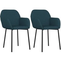 Esszimmerstühle 2 Stk. Blau Samt Vidaxl Esszimmerstühle 2 Stk. Blau Samt Vidaxl von VIDAXL