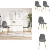 Esszimmerstühle 2 Stk. Hellgrau Samt - Esszimmerstühle - Samtstühle - Grau Stuhl - Bequeme Stühle - Moderne Stühle Esszimmerstühle 2 Stk. Hellgrau Samt - Esszimmerstühle - Samtstühle - Grau Stuhl - Bequeme Stühle - Moderne Stühle von VIDAXL