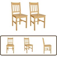 Esszimmerstühle 2 Stk. Kiefernholz - Esszimmerstühle - Küchenstühle - Holzmöbel - Kiefernholz Möbel - Bequeme Stühle Esszimmerstühle 2 Stk. Kiefernholz - Esszimmerstühle - Küchenstühle - Holzmöbel - Kiefernholz Möbel - Bequeme Stühle von VIDAXL