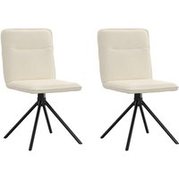 Esszimmerstühle 2 Stk. Leinen Vidaxl von VIDAXL