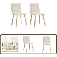 Esszimmerstühle 2 Stk. Leinen - Vidaxl Esszimmerstühle 2 Stk. Leinen - Vidaxl von VIDAXL