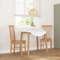 Esszimmerstühle 2 Stk. Massivholz Gummibaum - Vidaxl von VIDAXL