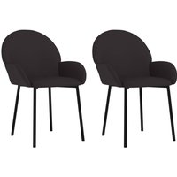 Esszimmerstühle 2 Stk. Schwarz Kunstleder Vidaxl Esszimmerstühle 2 Stk. Schwarz Kunstleder Vidaxl von VIDAXL
