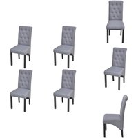 Esszimmerstühle 4 Stk. Hellgrau Stoff - Esszimmerstühle - Stuhl Grau - Stühle Aus Stoff - Küchenstühle - Bequeme Stühle Esszimmerstühle 4 Stk. Hellgrau Stoff - Esszimmerstühle - Stuhl Grau - Stühle Aus Stoff - Küchenstühle - Bequeme Stühle von VIDAXL