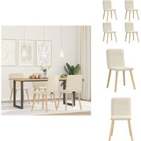Esszimmerstühle 4 Stk. Leinen - Esszimmerstuhl - Esszimmerstühle - Stuhl - Küchenstuhl Esszimmerstühle 4 Stk. Leinen - Esszimmerstuhl - Esszimmerstühle - Stuhl - Küchenstuhl von VIDAXL