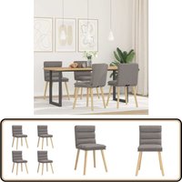 Esszimmerstühle 4 Stk. Taupe Stoff - Vidaxl Esszimmerstühle 4 Stk. Taupe Stoff - Vidaxl von VIDAXL