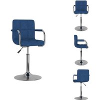 Esszimmerstuhl Blau Stoff - Esszimmerstuhl - Esszimmerstühle - Stuhl - Stühle Esszimmerstuhl Blau Stoff - Esszimmerstuhl - Esszimmerstühle - Stuhl - Stühle von VIDAXL