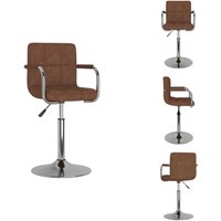 Esszimmerstuhl Braun Stoff - Esszimmerstuhl - Esszimmerstühle - Stuhl - Stühle Esszimmerstuhl Braun Stoff - Esszimmerstuhl - Esszimmerstühle - Stuhl - Stühle von VIDAXL