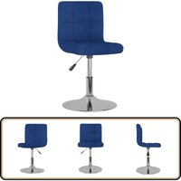 Esszimmerstuhl Drehbar Blau Stoff - Vidaxl Esszimmerstuhl Drehbar Blau Stoff - Vidaxl von VIDAXL