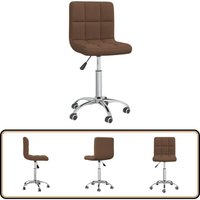Esszimmerstuhl Drehbar Braun Stoff - Vidaxl Esszimmerstuhl Drehbar Braun Stoff - Vidaxl von VIDAXL