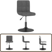 Esszimmerstuhl Drehbar Dunkelgrau Samt - Vidaxl von VIDAXL