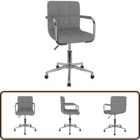 Esszimmerstuhl Drehbar Hellgrau Stoff - Vidaxl Esszimmerstuhl Drehbar Hellgrau Stoff - Vidaxl von VIDAXL