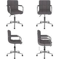 Esszimmerstuhl Drehbar Taupe Stoff - Vidaxl Esszimmerstuhl Drehbar Taupe Stoff - Vidaxl von VIDAXL