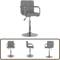 Esszimmerstuhl Hellgrau Stoff - Esszimmerstuhl - Drehstuhl - Höhenverstellbar - Bürostuhl - Stühlchen Esszimmerstuhl Hellgrau Stoff - Esszimmerstuhl - Drehstuhl - Höhenverstellbar - Bürostuhl - Stühlchen von VIDAXL