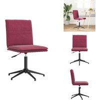 Esszimmerstuhl Weinrot Samt - Esszimmerstuhl - Esszimmerstühle - Stuhl - Küchenstuhl Esszimmerstuhl Weinrot Samt - Esszimmerstuhl - Esszimmerstühle - Stuhl - Küchenstuhl von VIDAXL