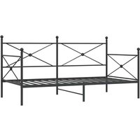 Etagenbett ohne Matratze Schwarz 107x203 cm Stahl Vidaxl von VIDAXL