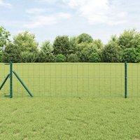 Euro Zaun Grün 0.6x50 m Stahl vidaXL294647 Euro Zaun Grün 0.6x50 m Stahl vidaXL294647 von VIDAXL