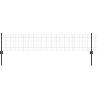 Euro Zaun mit 5 U-Posten Grau 0,4x10 m Stahl Vidaxl Euro Zaun mit 5 U-Posten Grau 0,4x10 m Stahl Vidaxl von VIDAXL